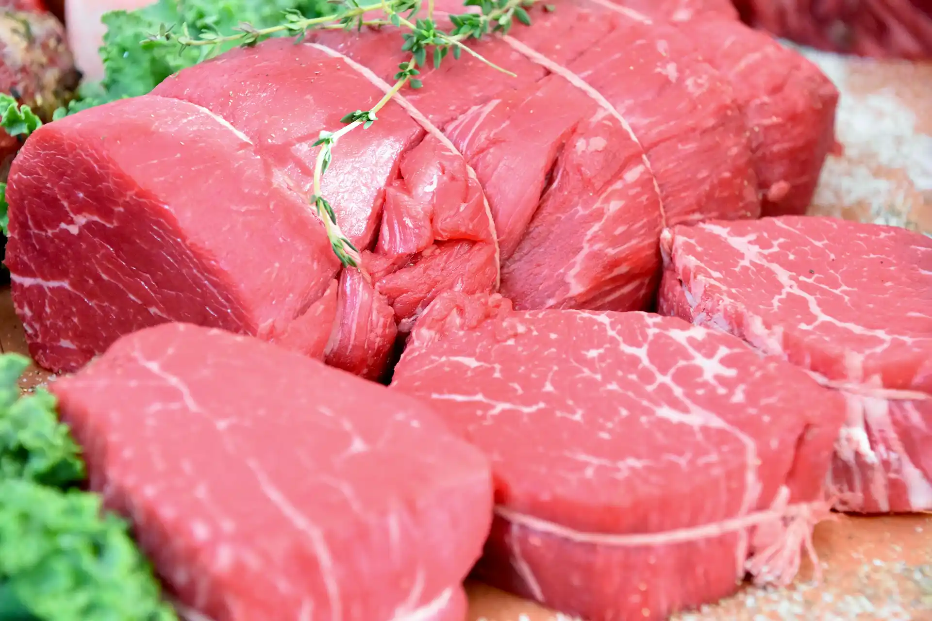 Tender fresh beef used by My First Catering