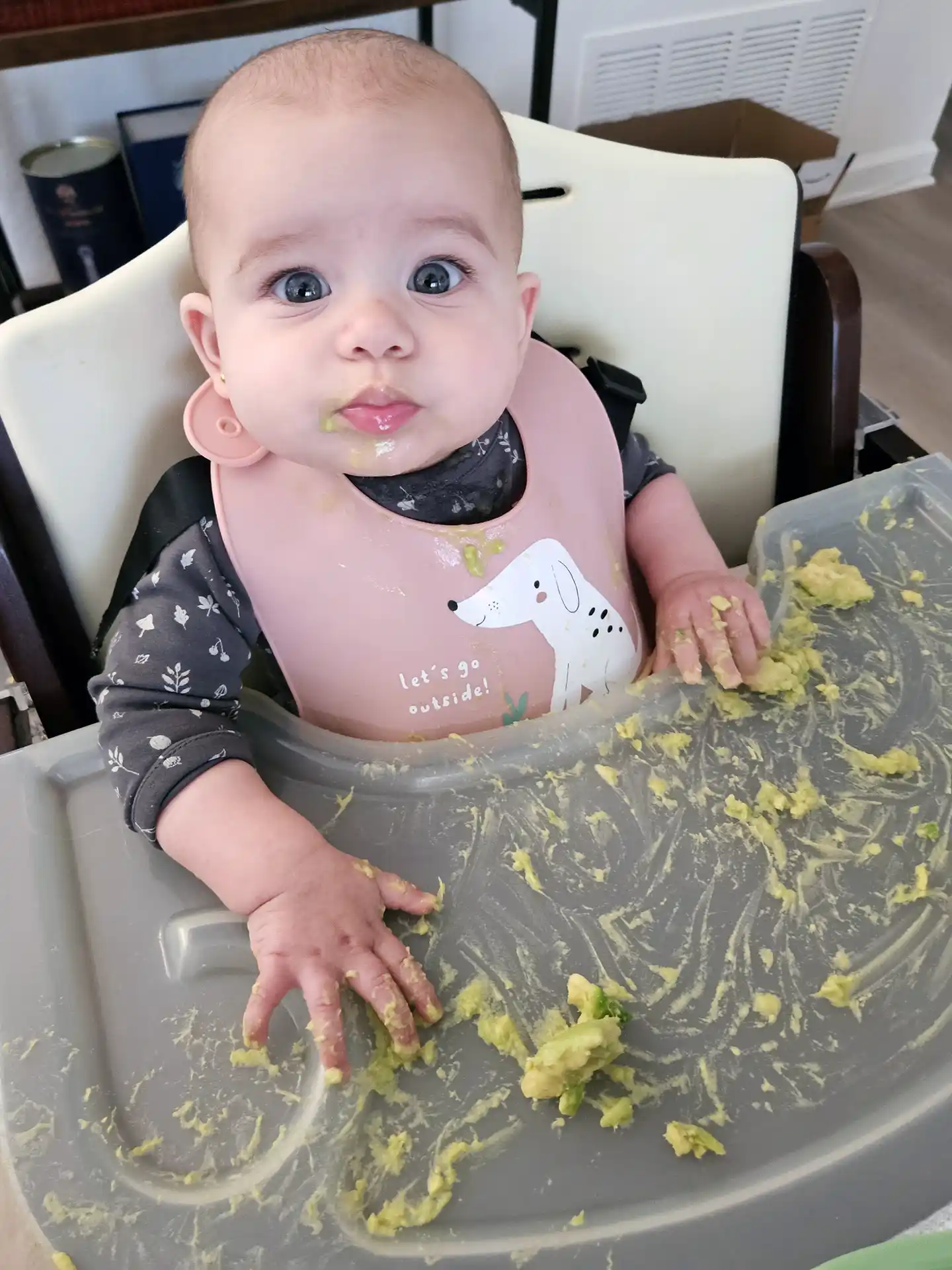 Sofia HA eating