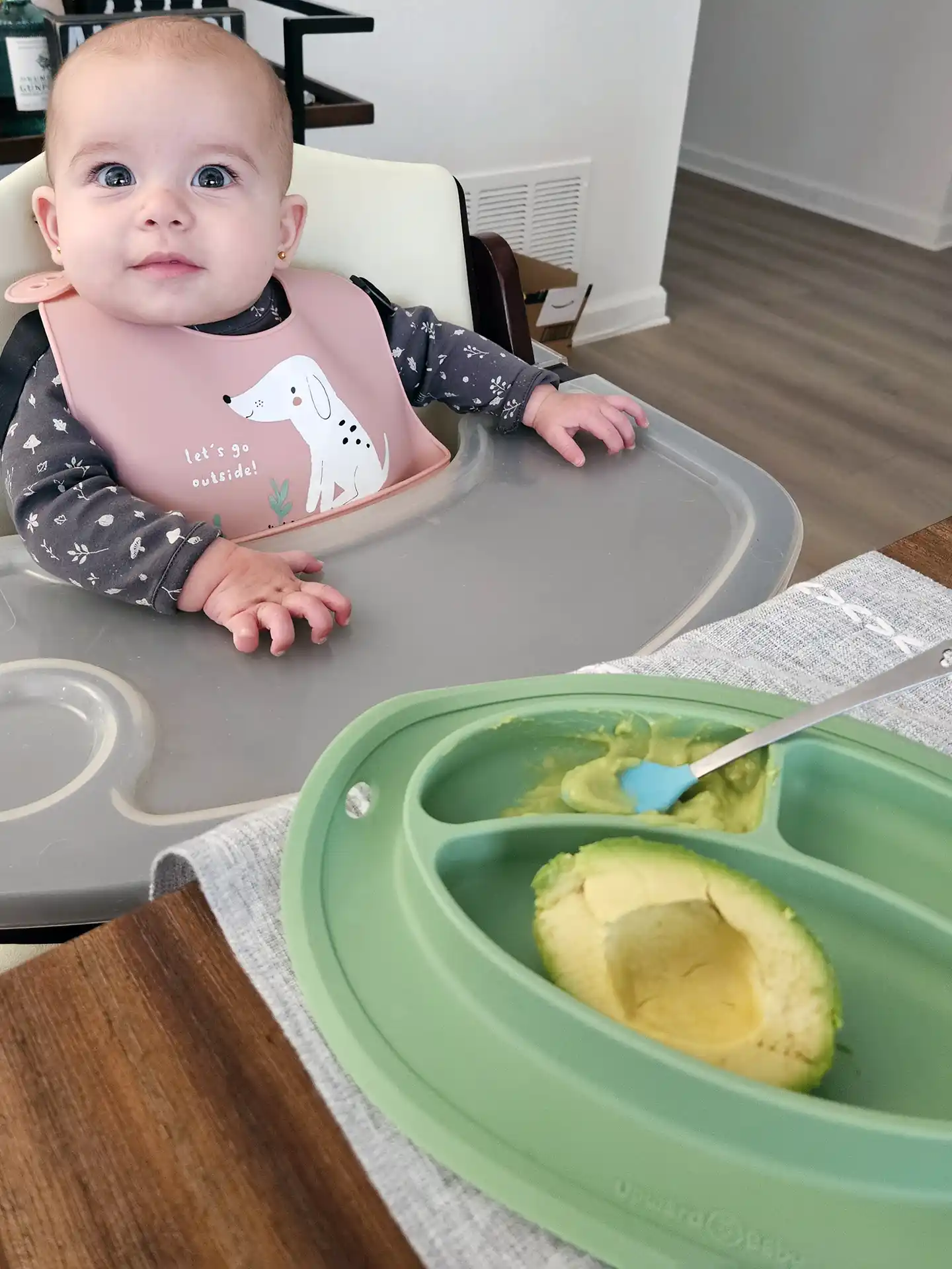 Sofia HA eating