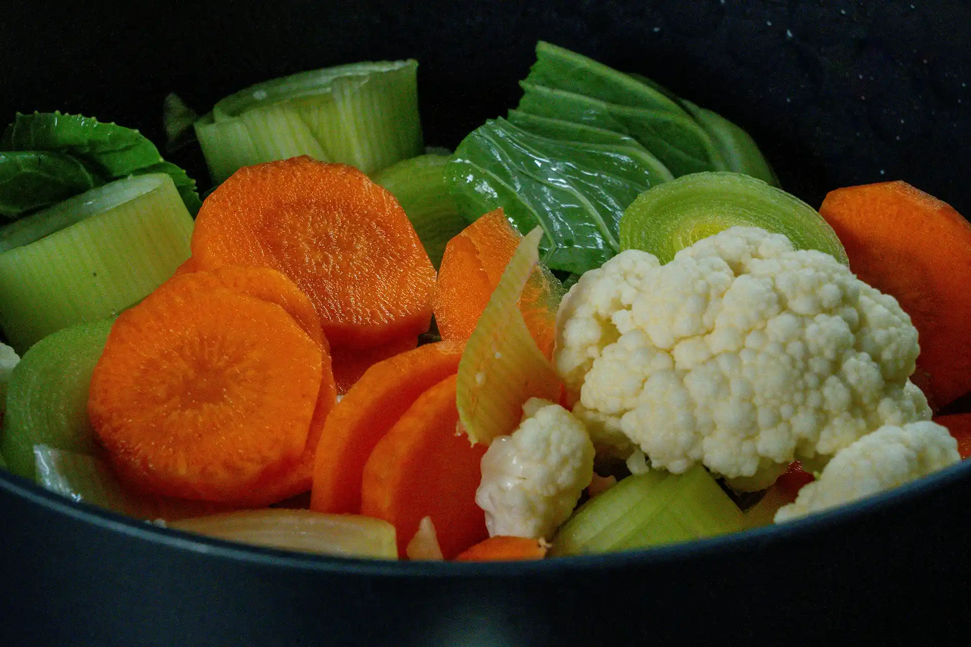 Nutritious vegetables in a bowl